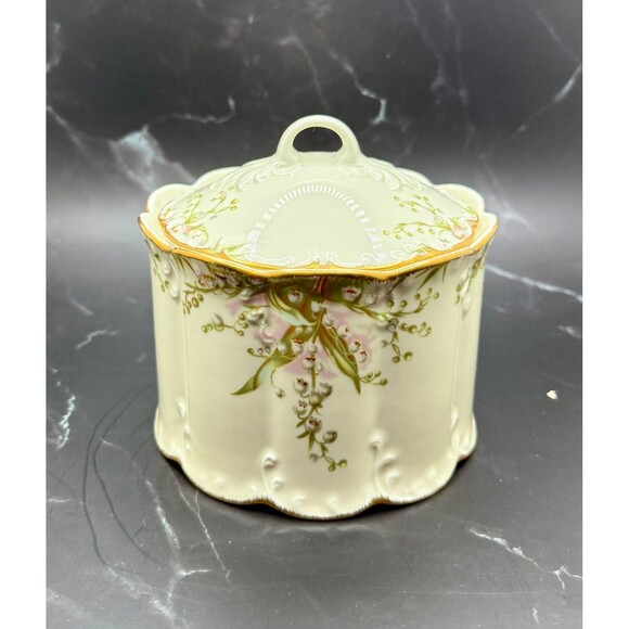 Rosenthal Classic Rose Catherine 24K Gold accents Sugar Bowl w/ Lid Germany - Picture 1 of 17